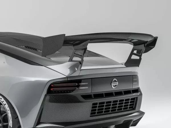 Carbon wing spoiler for Nissan RZ34
