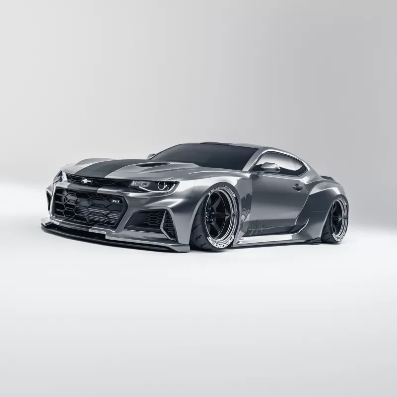 3D renders Camaro ZL-1