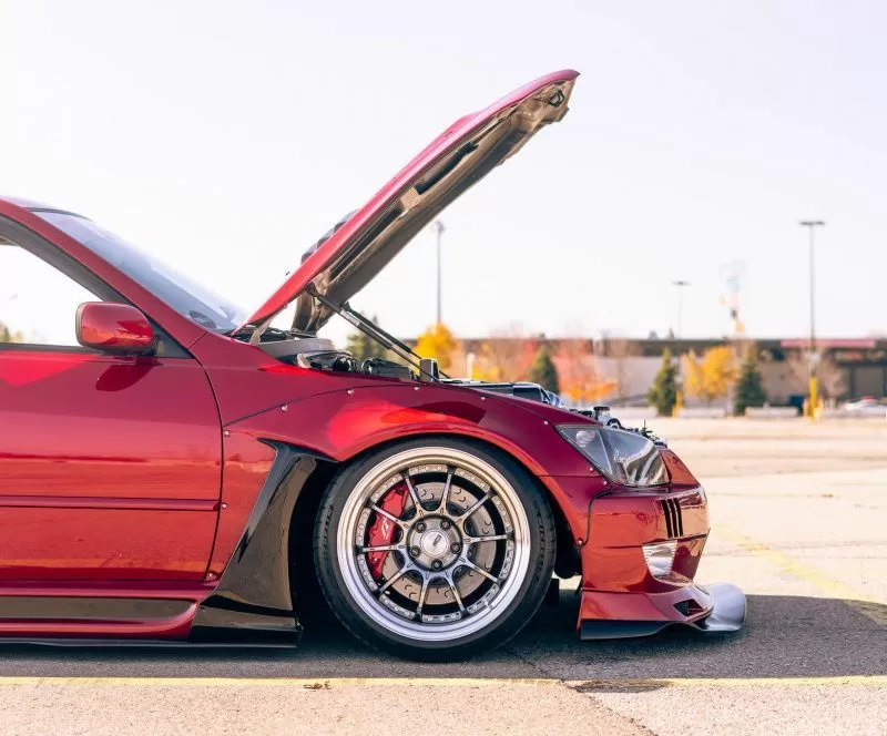 Wide body side vents Lexus IS300