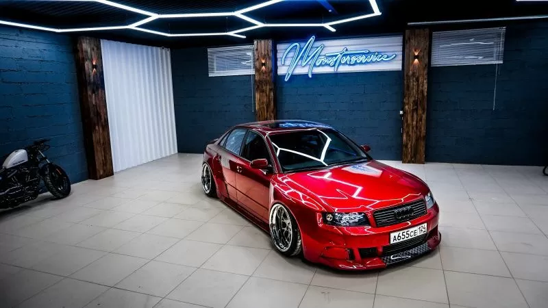 First Audi A4 is ready!