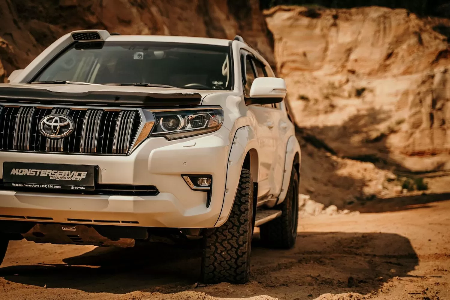 New wide arches for Toyota Land Cruiser 150