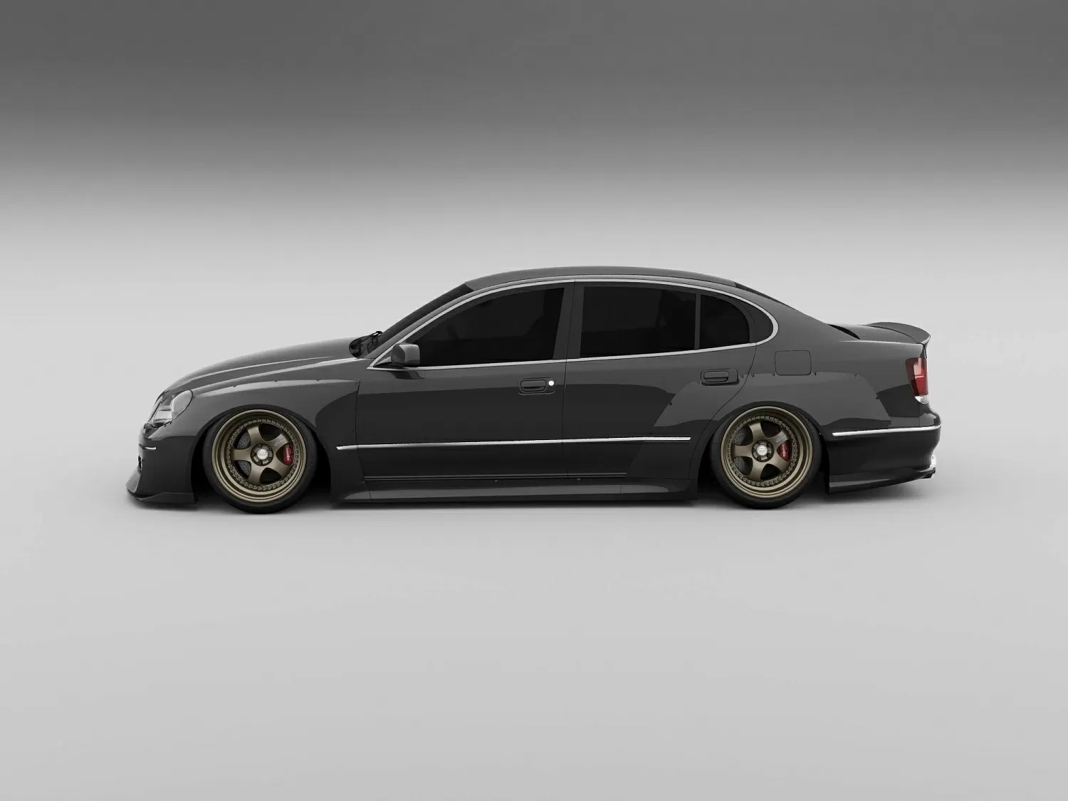 Wide body for Lexus GS 300