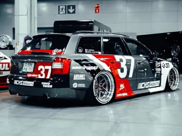 Spoiler for Audi A4 B6 Avant