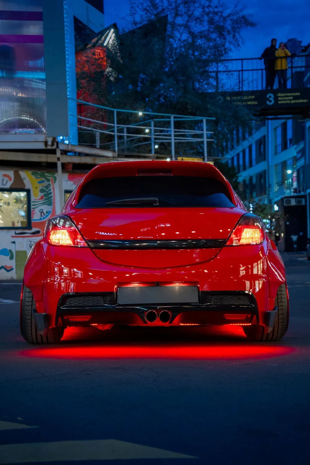 The first wide body Opel Astra!