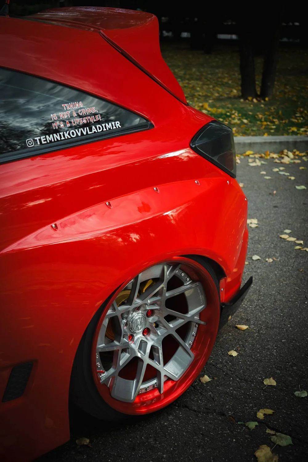 The first wide body Opel Astra!