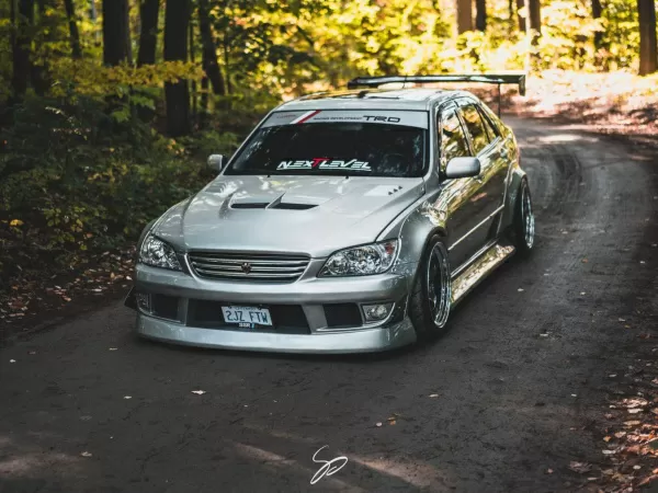 Front fender flares +40mm Lexus IS 99-05