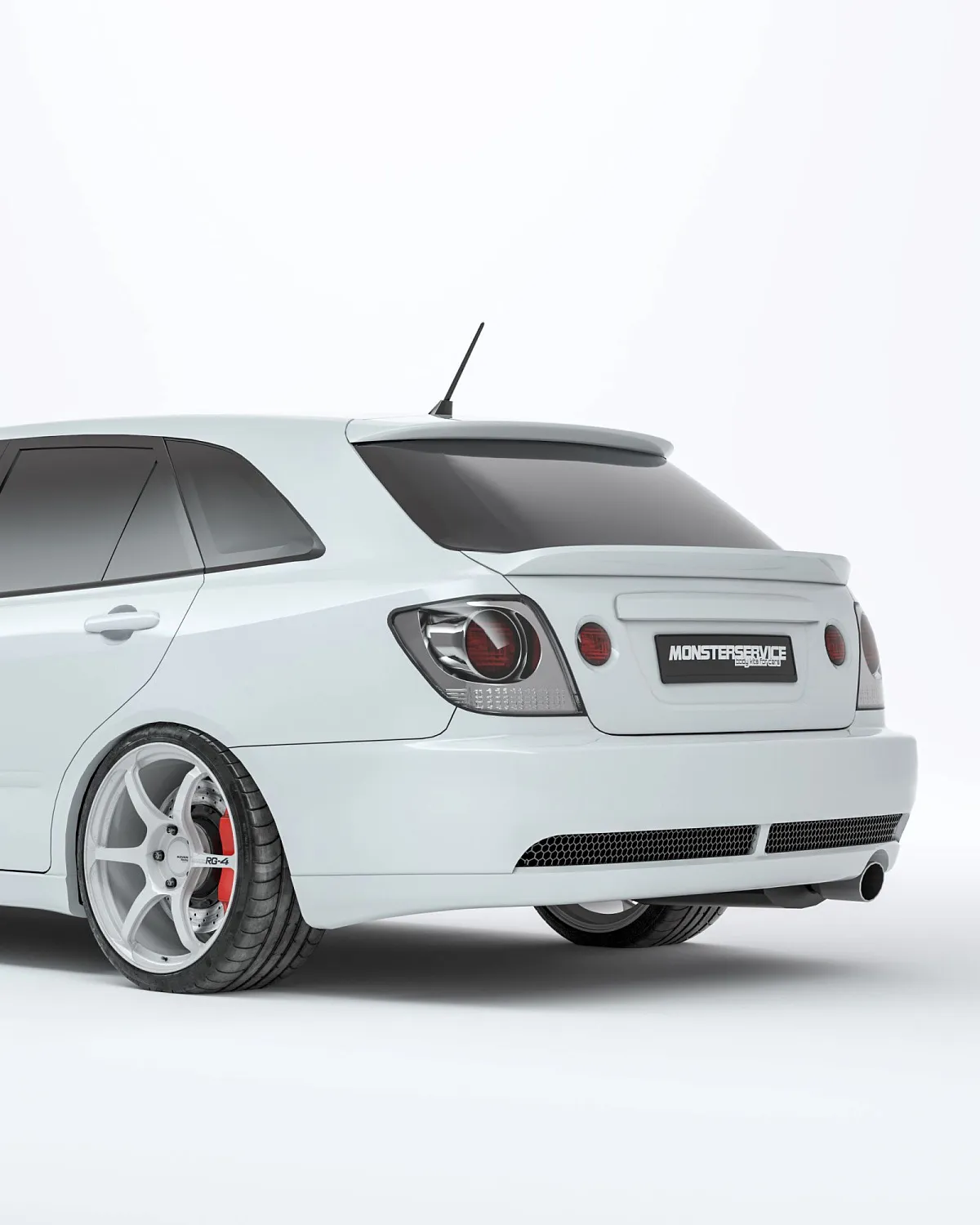 Product of April! Spoiler for Lexus Sportcross / Toyota Gita.