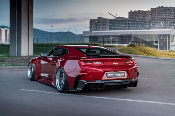 Lip spoiler V1 for Camaro 6th