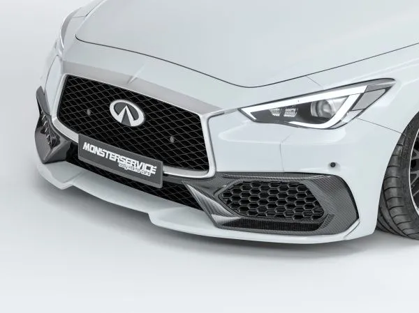 Front bumper vents Infiniti Q60 