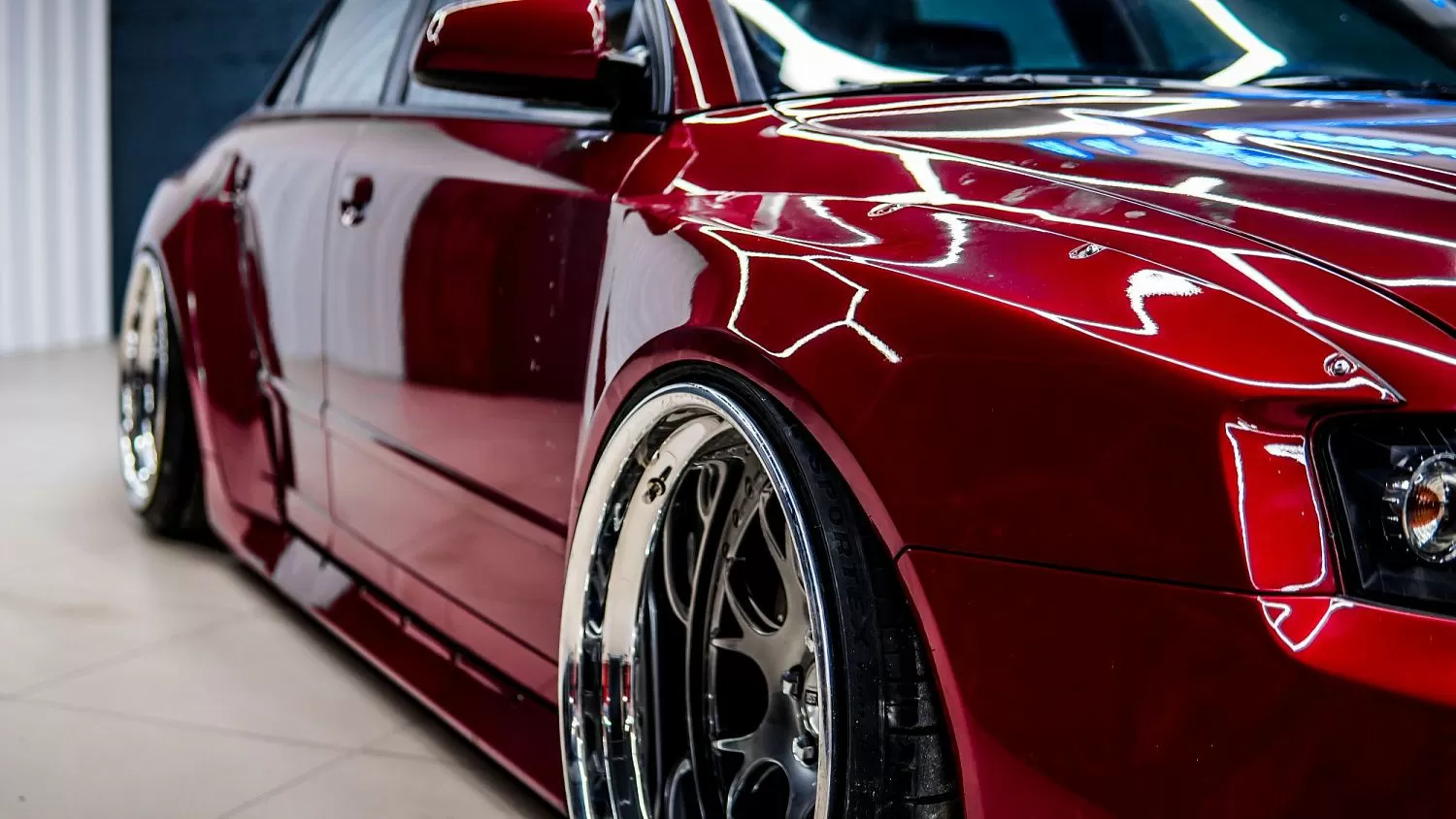 First Audi A4 is ready!