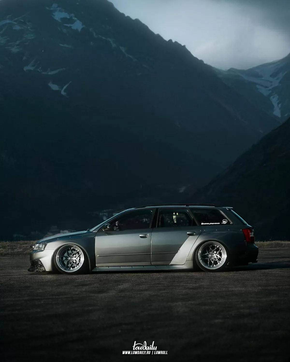 Awesome pictures of our Audi A4! Now without the livery!