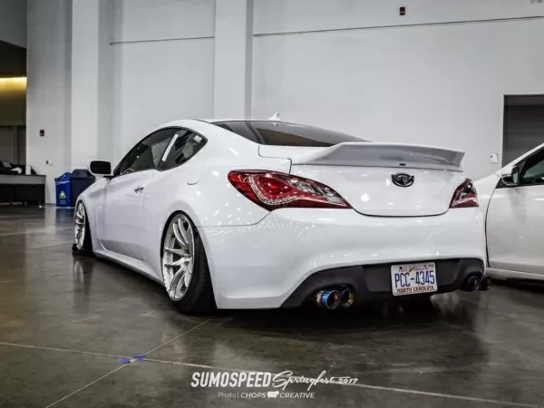 Lip spoiler Genesis Coupe