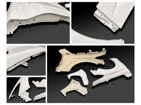 Front fenders +25 mm Infiniti Q60