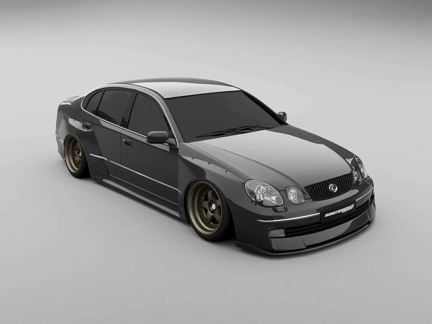 Wide body for Lexus GS 300