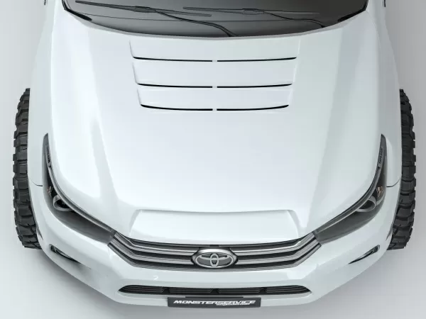 Vented hood Toyota Hilux 15+