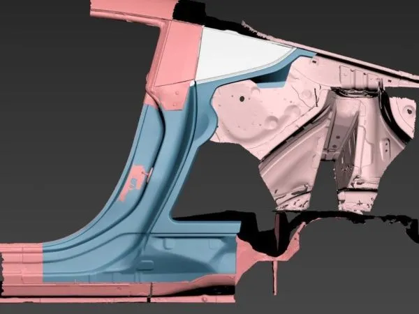 Rear quarter panel conversion kit from 370Z to Nissan RZ34