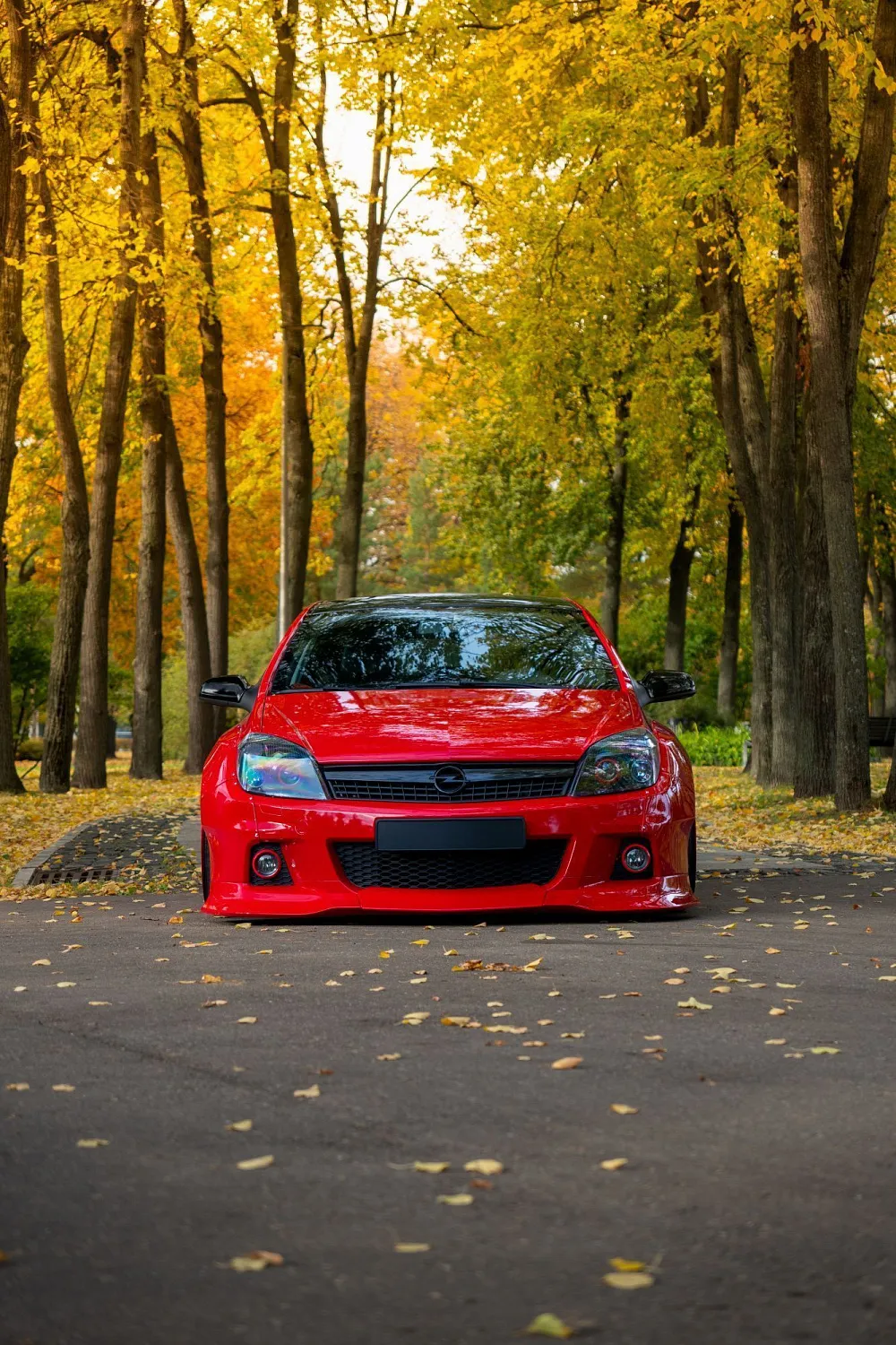 The first wide body Opel Astra!