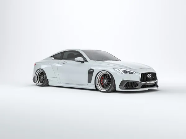 Side skirts Infiniti Q60