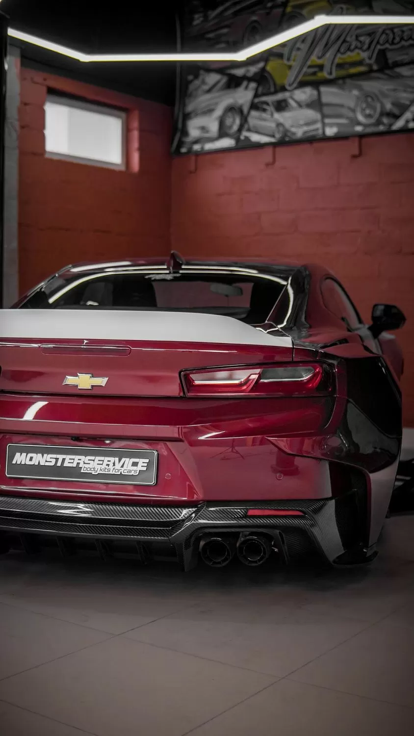 Spoiler V2 for Camaro 6th!