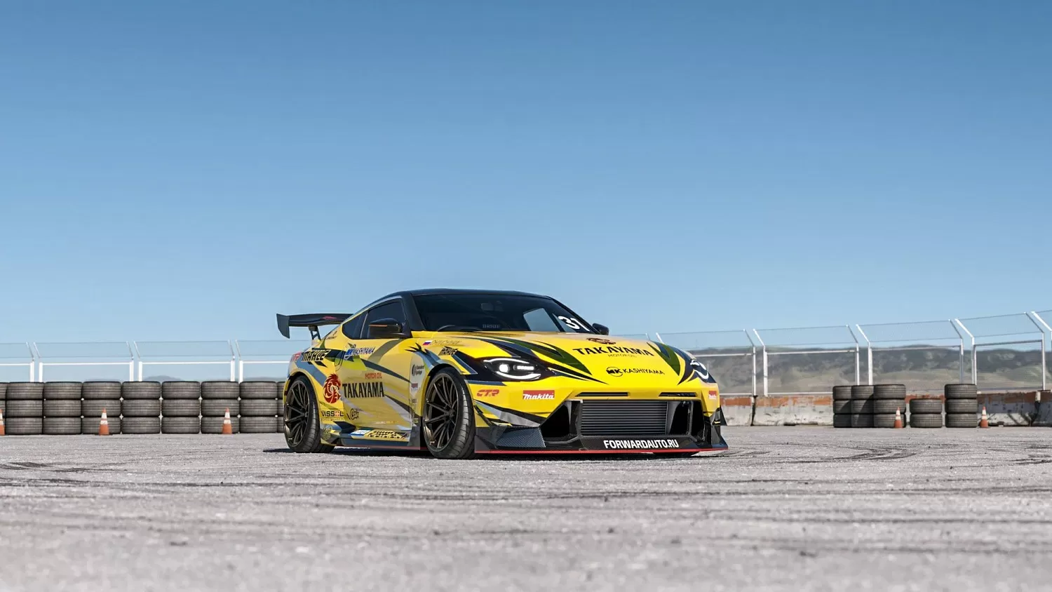 New renders RZ34 with livery