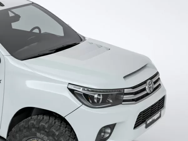 Vented hood Toyota Hilux 15+