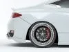 Rear bumper extensions Infiniti Q60