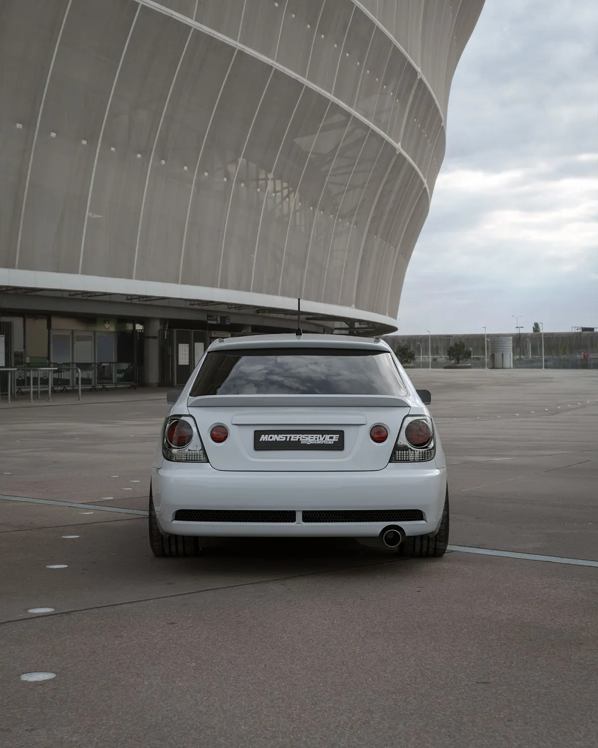 Product of April! Spoiler for Lexus Sportcross / Toyota Gita.