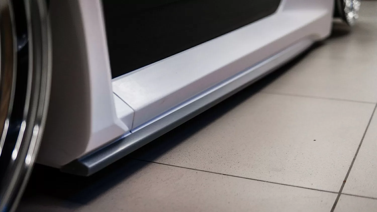 Test fitting wide body kit for TT Mk3