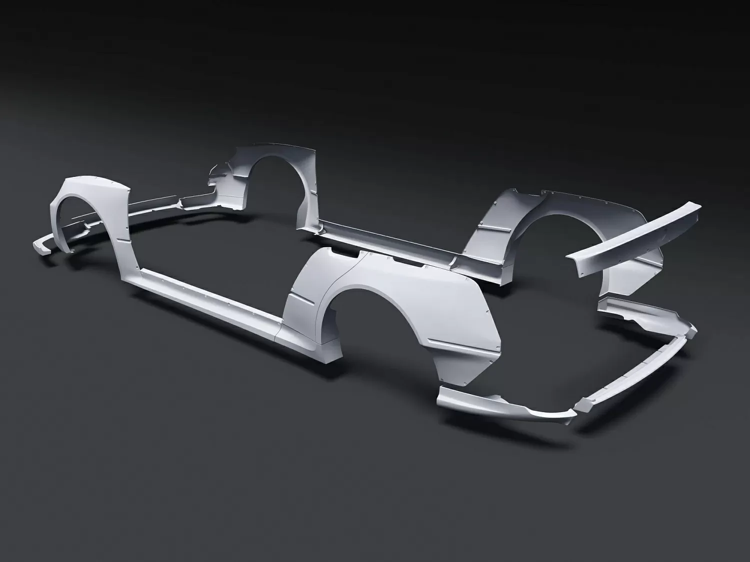 Wide body for Lexus GS 300