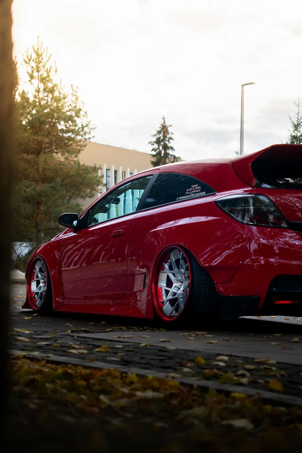 The first wide body Opel Astra!