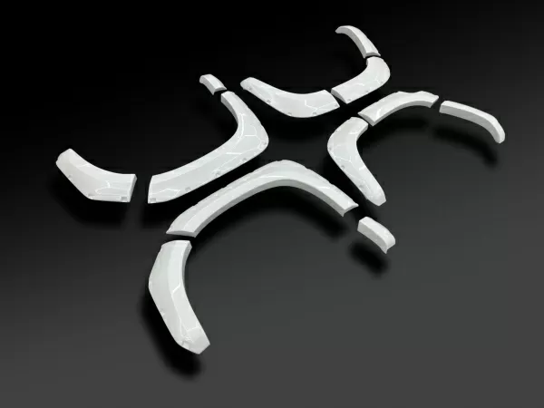 Fender flares TLC Prado 2009-2018