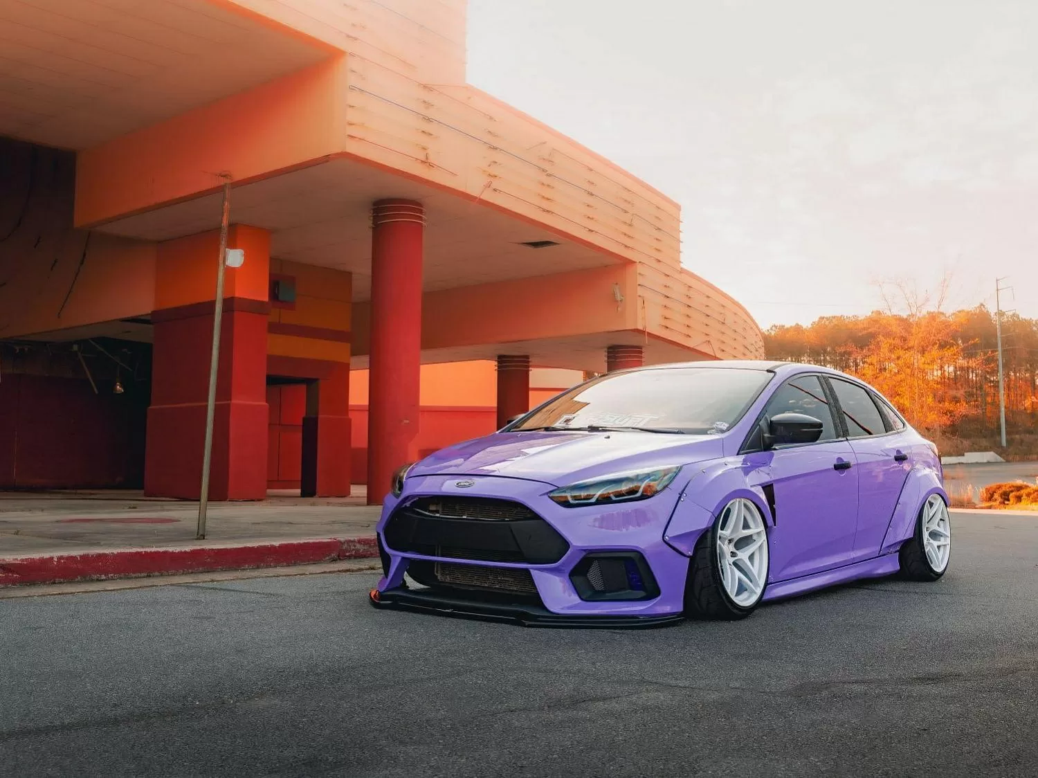 Ford Focus sedan from USA