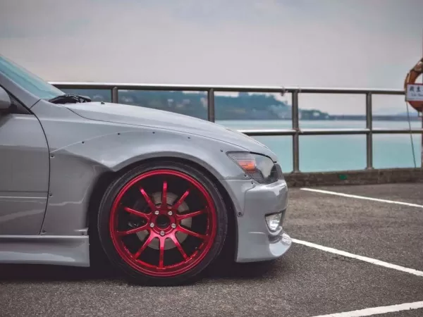 Front fender flares +40mm Lexus IS 99-05