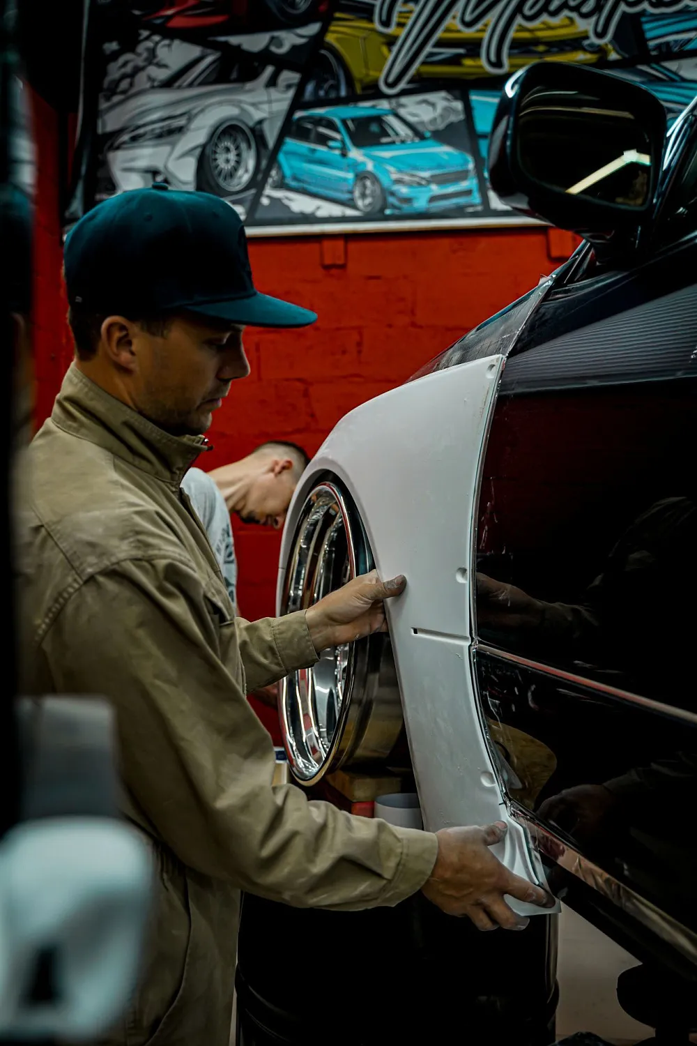 Video - Installation wide body kit Lexus GS160