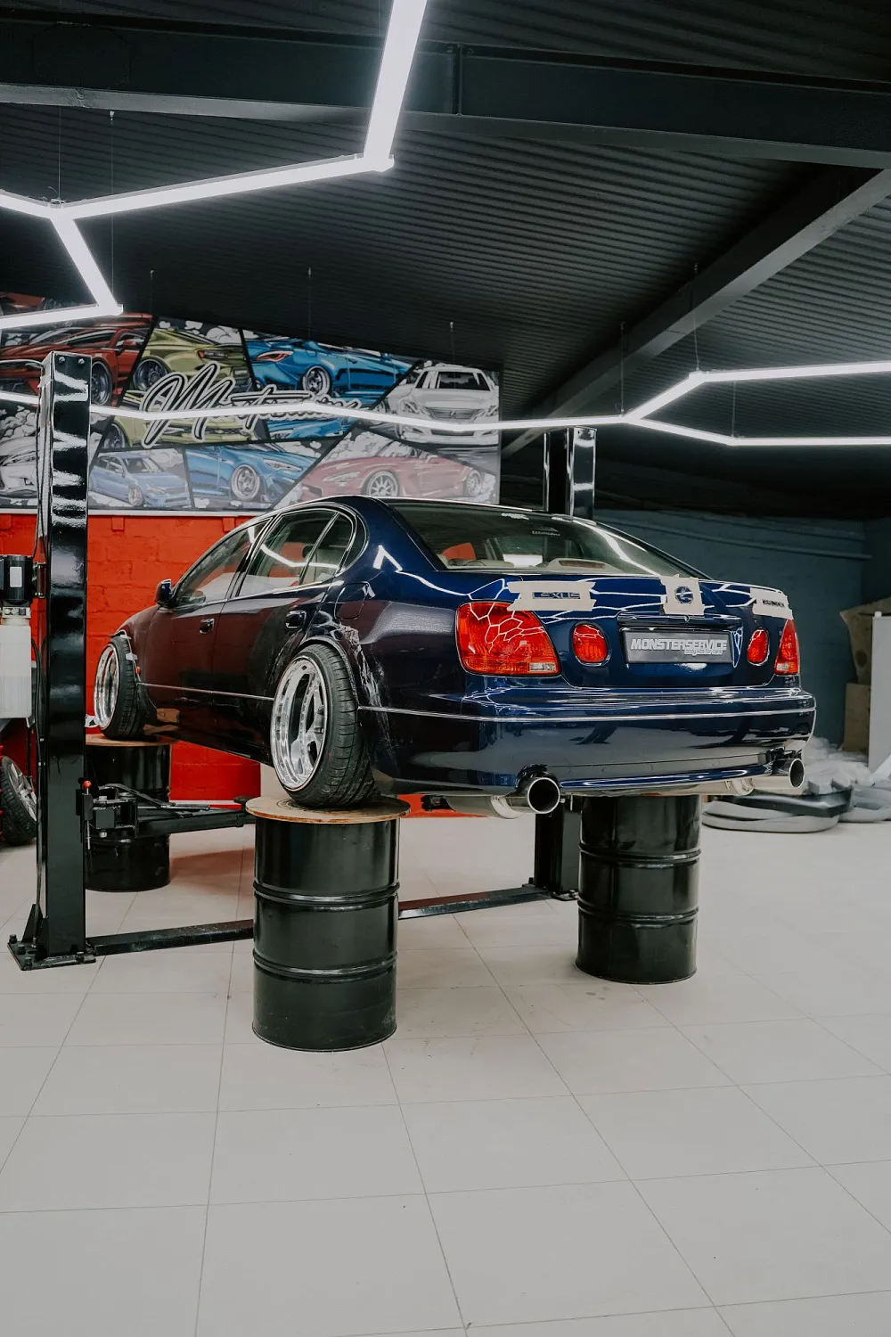 Video - Installation wide body kit Lexus GS160