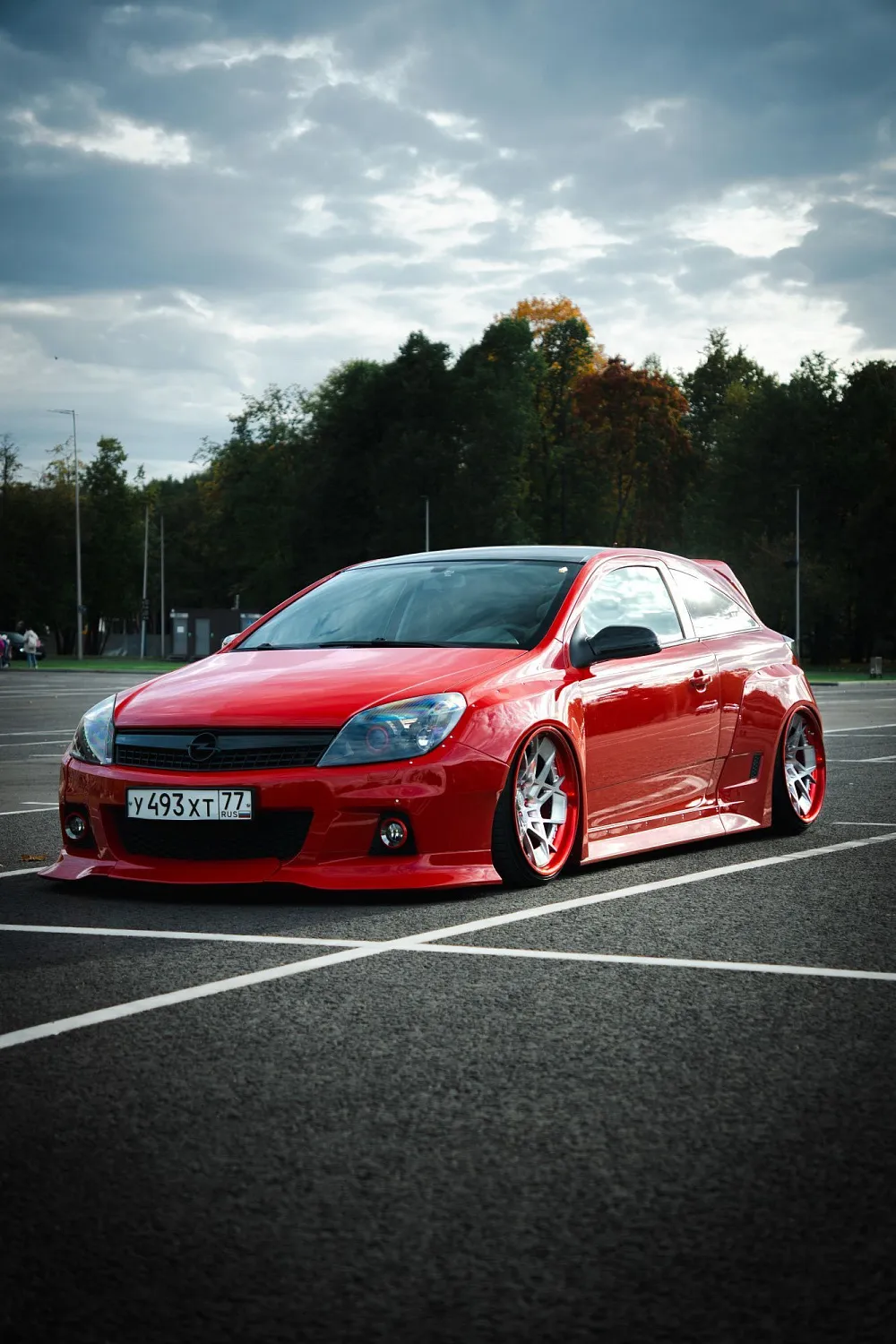The first wide body Opel Astra!