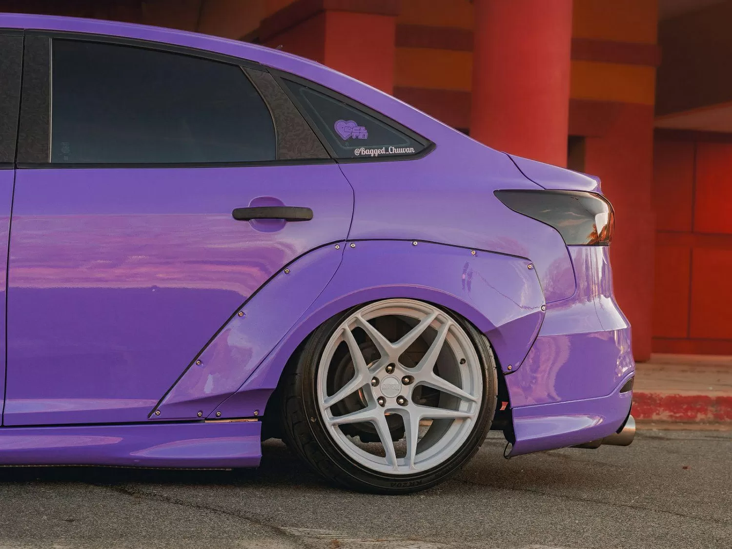 Ford Focus sedan from USA