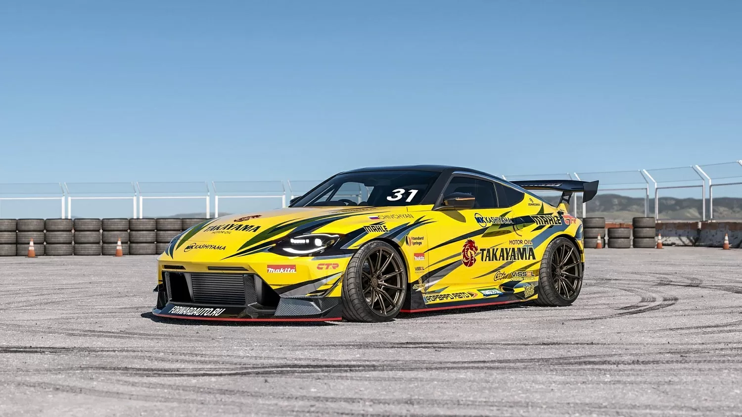 New renders RZ34 with livery
