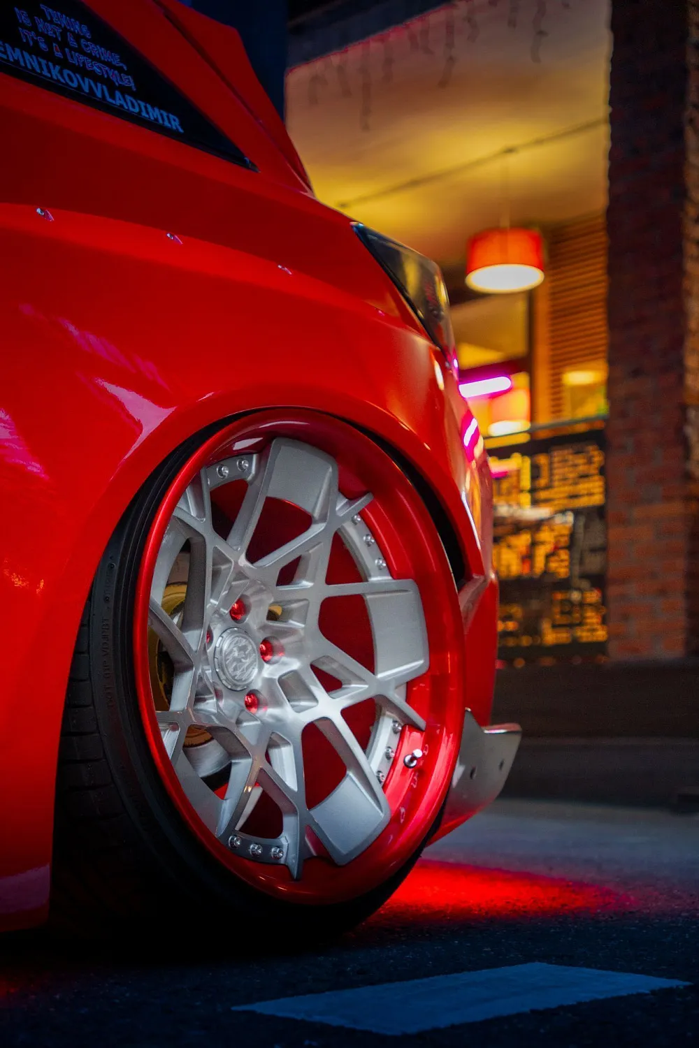 The first wide body Opel Astra!