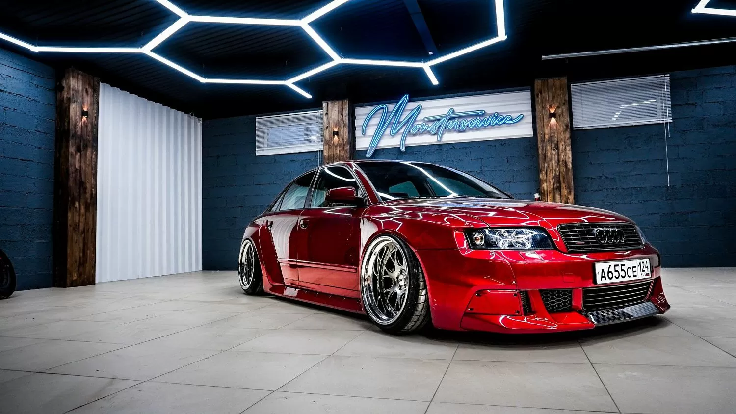 First Audi A4 is ready!