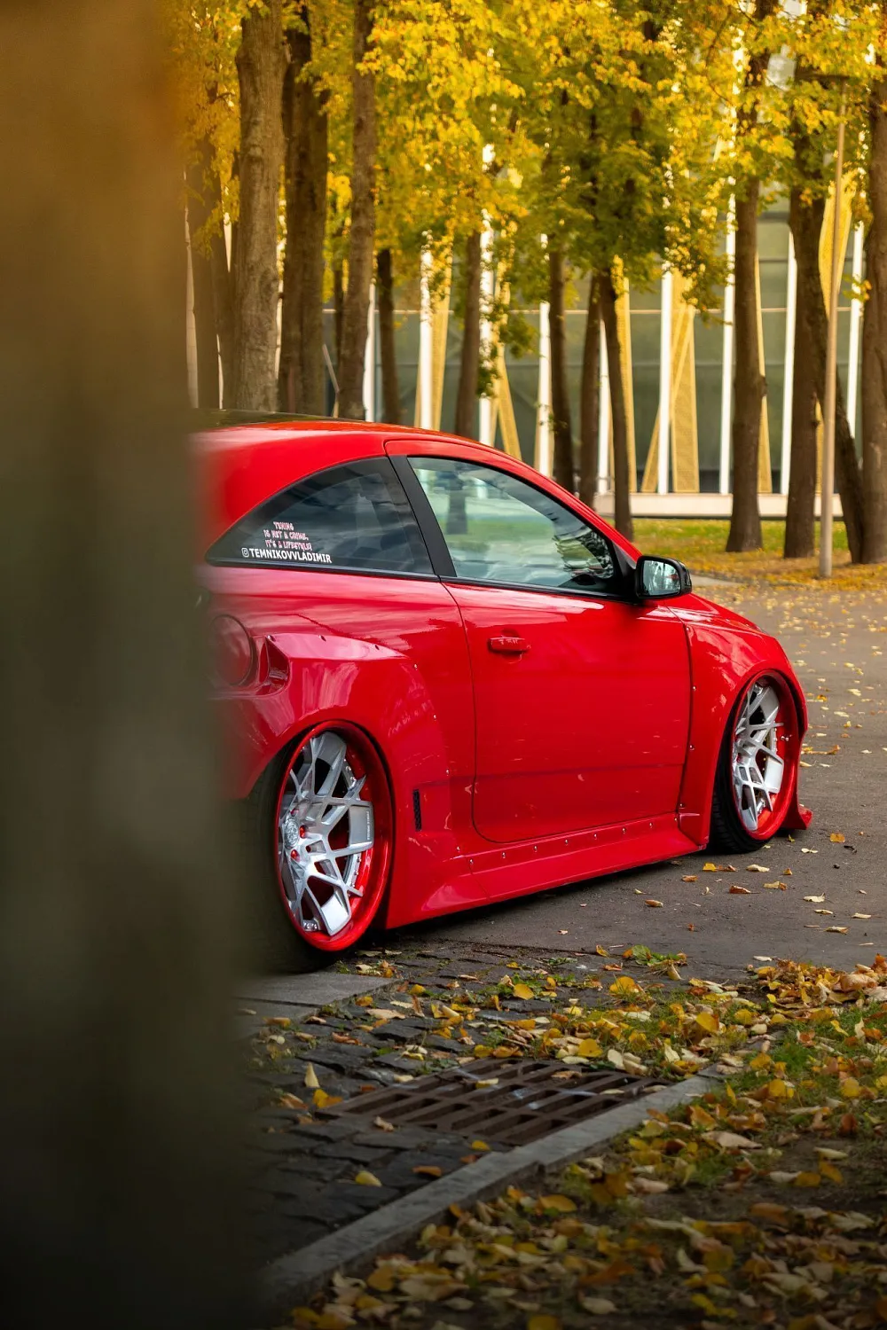 The first wide body Opel Astra!