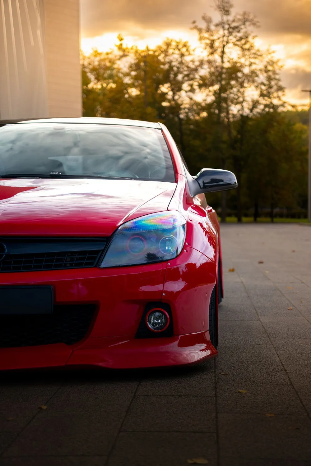 The first wide body Opel Astra!