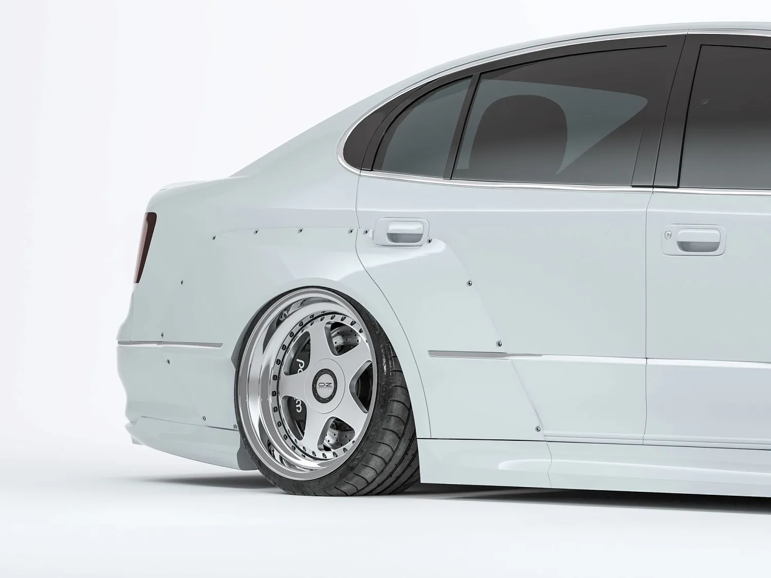 3D renders of Lexus GS300 