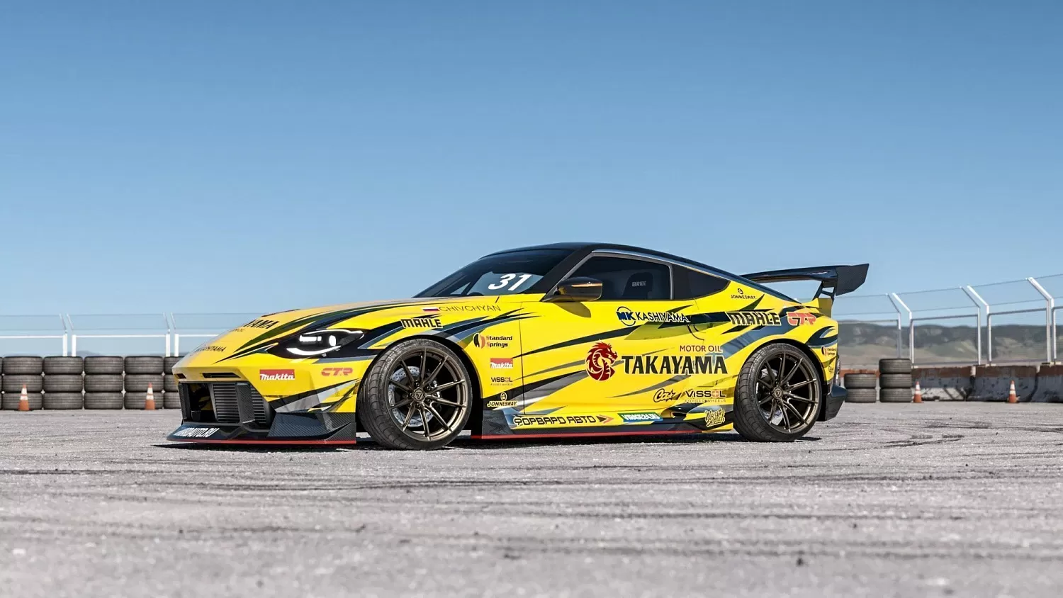 New renders RZ34 with livery
