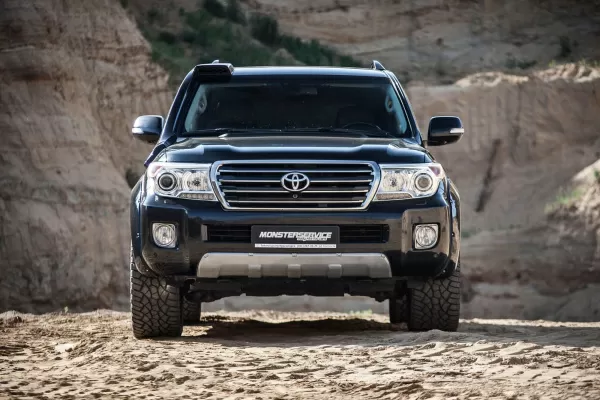 Front lip bumper TLC 200 08-15