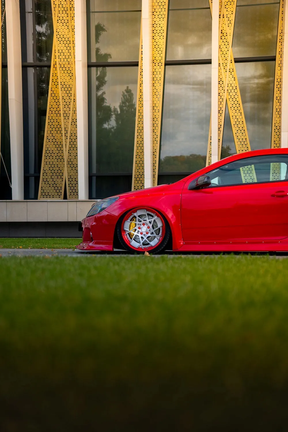 The first wide body Opel Astra!