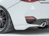 Rear bumper extensions Infiniti Q60