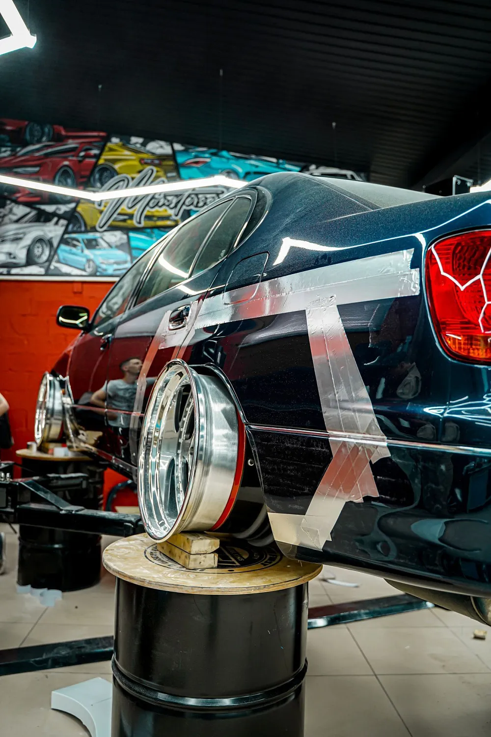 Video - Installation wide body kit Lexus GS160