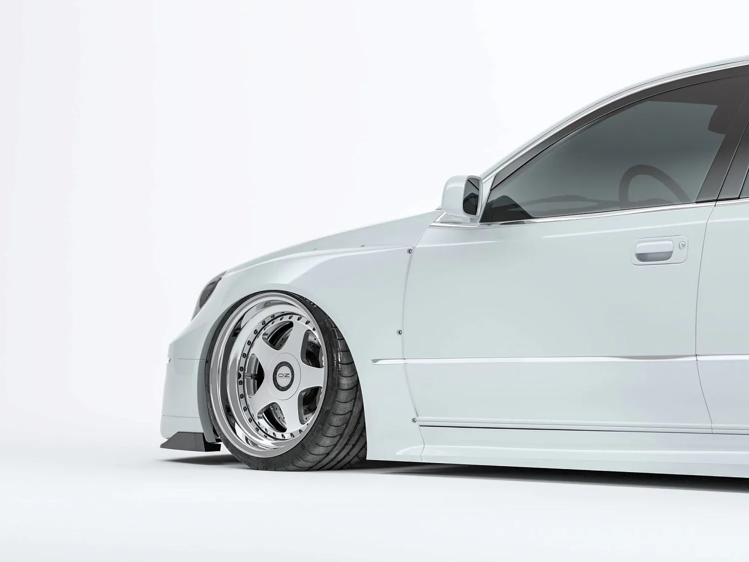  3D renders of Lexus GS300 