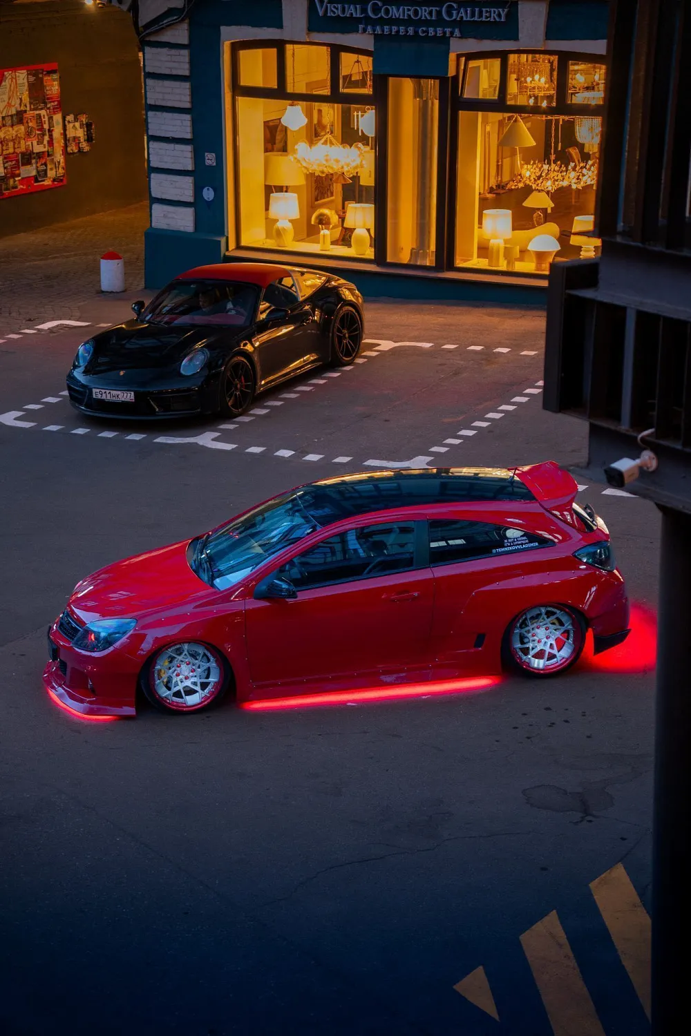 The first wide body Opel Astra!